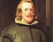 迭戈罗德里格斯德席尔瓦委拉斯贵支 - Portrait of Philip IV